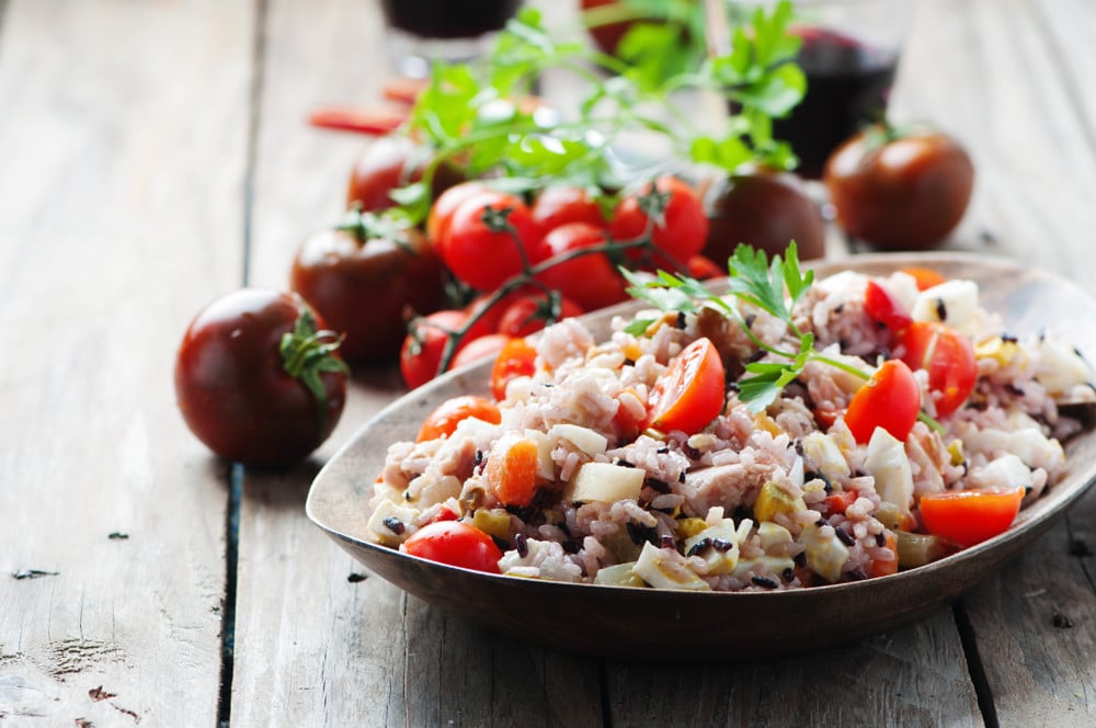 Insalata Di Riso – Rice Salad With Tuna And Fontina Cheese